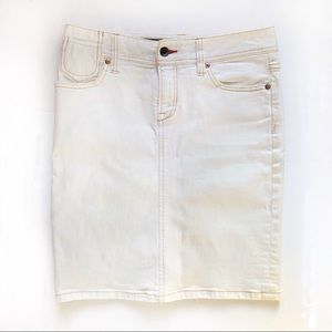 Club Monaco denim skirt